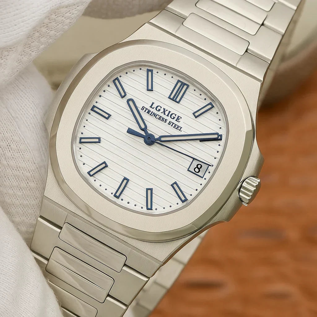 Montre Ivory Classic – Acier Inoxydable, Style Old Money